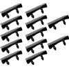Yerleomit 12Pezzi Doghe da Letto Reti a Doghe, 65mm x 9mm Supporti per Rete a Doghe Da Letto Supporto Doghe Letto Ferma Materasso Doghe Mezzo Ricambio a Doghe in Plastica