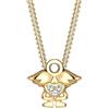 Elli 925 argento palla oro Cristallo