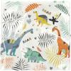 Folat 68350 Tovaglioli Dino Roars 33x33cm - 20 pezzi