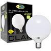CLAR - Lampadine Grandi A Palla, Lampadina Led E27 Sfera Grande, Globo LED 20W E27, Lampadina Globo E27, Diametro 120 mm (G120), Lampadina non dimmerabile, Luce Fredda 6000ºK (Pack 1)