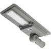M LEDME Lampione stradale Led 100W Grigio con pannello solare IP65 Bianco neutro 4000K con sensore crepuscolare e di movimento M LEDME