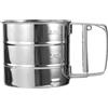 Colino In Acciaio Inox Con Manico Lungo 6,5 Cm - Setaccio A Maglia Fine Per Farina, Zucchero, Tè, Caffè E Salse