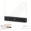 Dewppxi Smart LED Book Light, luce portatile piatta per libri intelligente, luce da lettura a LED, con 3 colori e timer, per leggere a letto di notte (nero)