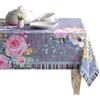 Maison d' Hermine Maison d'Hermine Tovaglia rettangolare, 100% cotone, 180 cm x 140 cm, riutilizzabile, per uso quotidiano, per cene, feste in casa, Primavera Estate (Sweet Rose Lavender - Lush Lavender)