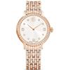 Swarovski Imber Orologio, con Cristalli Cry, Swiss Made, Meccanismo al Quarzo, Impermeabile Fino a 50 m, Placcatura in Tonalità Oro Rosa, 31 x 31 mm, 8 mm, 14,3-16,6 cm, 1,4 cm