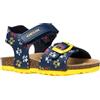 Geox Sandali da bambino B CHALKI Boy Navy/Yellow, 20 EU