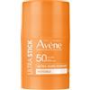 Avene Eau Thermale Avène Ultra Stick SPF50, Alta Protezione solare, Finish invisibile Resistente, formato da viaggio, 45ml - Risparmia il 10% con codice: pierre0626 1 pz