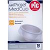 Pic Solution Airprojet Medcup Sfere Portamed 10 Pz
