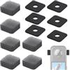 ANBOO Set di 6 accessori per microfono antivento per fotocamera Insta360 X4/X3, microfono, parabrezza, schiuma vento, filtro antivento per esterni, copertura premium per cancellazione del rumore del vento