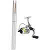 WAHEWUD Canna Spinning Trota, Canna Carpfishing, Canna Da Pesca Retrattile Tascabile A Forma Di Mini Penna (Max 94 cm) Con Ruota Mulinello, Kit Portatile Per Appassionati Di Pesca All'aperto
