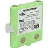 vhbw batteria compatibile con DeTeWe Outdoor PMR 8000, Simvalley WT-100 radio (700mAh, 4,8V, NiMH)