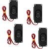 LuluDa 4 PCS 3 Watt 8 Ohm Altoparlante Micro Fai-Da-Te Per Piccoli Progetti Elettronici Macchine Pubblicitarie Monitor Tv Lcd Ampia Gamma Completa