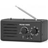Tendak Radio Portatile FM/AM, Transistor Radio Manopola di Regolazione Extra Large, 5W Grande altoparlante, Supporta la dell'alimentatore USB/operatore batteria,Utilizzato per la famiglia e all'aperto