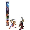 PLUS PLUS Plus-Plus 4307 Fantastici giocattoli da costruzione, ninja, pietre da costruzione creative, set di mattoncini per bambini, 100 pezzi