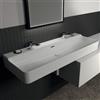 Ideal Standard Conca lavabo doppio, T3803MA, Conca; Atelier Collections bianco [Lavabi > Lavabi Doppi]