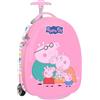 safta PEPPA PIG BABY PIG - Trolley da cabina 16 pollici, valigia con ruote, lucchetto di sicurezza, valigia leggera, 28 x 23 x 43 cm