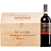 San Filippo | Toscana Brunello di Montalcino Le Lucére Riserva DOCG 2019 6 bottiglie in cassetta di legno 4,5 l