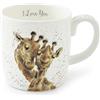Wrendale Designs Tazza singola I Love You