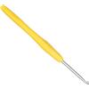 Coopay Uncinetto 3,5 mm, 1 pezzo in metallo colorato, ergonomico con impugnatura morbida, alluminio di alta qualità, per mani artritiche, manico in TPR