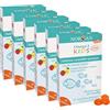 NORSAN Omega 3 bambini FISK Jelly - 6x45 Caramelle Omega 3 per bambini masticabili alla frutta con Olio di pesce Omega 3 IFOS I Integratore bambini con Omega 3 EPA DHA I Integratore Omega 3 Vitamina D
