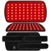 Tunansx Fascia Terapia a Luce Rossa, Luce Infrarossa Corpo, LED Triple-Chip 660nm 850nm, Fascia Riscaldante Schiena e Ginocchia, Dispositivo Portatile, Regalo Benessere Uomo Donna