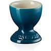 Le Creuset Portauovo in Gres Vetrificato, 90 g, 5.3 x 5.3 x 5.9 cm, Deep Teal, 81702006420099