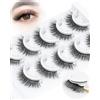 Obeyalash Ciglissime Press E Go Autoadesive Ciglia Finte Press And Go Diy Lash Extension 12mm Preglued Eye Lashes No Glue Needed Comfortable for All-Day Wear (6D07)