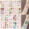 BSITSSS 20 Fogli Tatuaggi Temporanei, Tatuaggi Finti Hawaiana Luau, Sommer Flamingo Tatoo Temporanei Sticker per Pool Party Festa Hawaiana Compleanno Ragazza Bambini Adulti