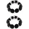 Viviance Clip regolazione paraspruzzi passaruota compatibile con Re-nault Clio Scenic Megane - Tipo A 20 Pz
