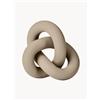 Cooee Design Oggetto decorativo fatto a mano Knot, alt. 9 cm