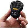 DEWALT Jobsite Pro Speaker Bluetooth Indossabile, Mini Altoparlante Portatile Wireless con Clip e Magneti, IP56 Impermeabile e Antipolvere, Microfono Integrato, Perfetto per Cantiere e Outdoor