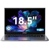 Blackview PC Portatile 18.5 Pollici, Notebook con Processore N150, 16GB RAM 512GB SSD (TF 2TB), 60.8Wh Batteria, Laptop FHD 1920x1200 con Wi-Fi 6, Win 11 Pro, QWERTY Tastiera Film Italiana