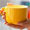 Taoyanmo Grande Ciotola per Zuppa 650ML/22OZ, Ciotola per Zuppa in Ceramica con Venatura/Tazza da Caffè/Tazza per Zuppa/Ciotola per Insalata, Sicura per Microonde, per Latte Insalata Cappuccino