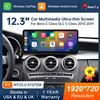 Road Top Display multimediale per Benz Classe C W205 GLC Classe V W447 2015-2019 NTG5.0 Touch Screen Wireless Carplay Navigazione Android Auto