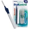Plakkontrol Ideco Plakkontrol - Scovolino con Manico Intercambiabile 0.9mm, 10 Pezzi