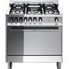 Lofra MG86MF/C - Cucina 80x60 - 5 Fuochi Gas - Forno Elettrico Ventilato - INOX
