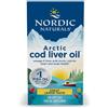 Nordic Naturals Olio di fegato di merluzzo artico 180 capsule molli - Ottimo gusto al limone