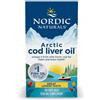 Nordic Naturals Olio di fegato di merluzzo artico 90 capsule molli - Ottimo gusto al limone