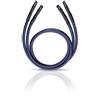 Oehlbach XXL Serie 1 X - Cavo audio high-end con connettore XLR (Made in Germany, lettore CD, pre/amplificatore di potenza) - 1 coppia, 2 x 50cm