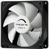 Tacens 3AURAII9 Ventola per computer, 9 cm, 12 dB, 1500 RPM, tecnologia Fluxus II, sistema antipolvere, lame aerodinamiche, durata fino a 60.000h, colore nero