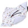 Totsy Baby Sacco ovetto coperta invernale 90x90 cm - universale lavabile copertina per passeggino bebe per seggiolino auto bambino o swaddle neonato 0-6 mesi Oeko-Tex Cervo Grigio Chiaro