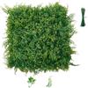 VEVOR Parete Verde Artificiale 50,8x50,8 cm, Set di 12 Pannelli in Foglie di Felce, Siepe Artificiale per Pareti e Recinzioni Decorative, Schermo Frangivista per Privacy, per Balcone Giardino Terrazzo