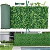 VEVOR Parete Verde Artificiale 248,3x61 cm, Set di 4 Pannelli di Siepe Artificiale per Pareti e Recinzioni Decorative, Schermo Frangivista per Interni ed Esterni, Balcone Giardino Cortile e Salotto
