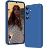 ISOI - Cover per Samsung Galaxy A16 4G/5G, Custodia Morbida in Silicone Liquido, Protezione Completa Antiurto Ultra Sottile per il Corpo - Blu