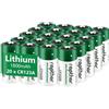 Rapthor Batterie al litio CR123A 3V CR123 da 1800 mAh