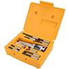 Zunate Set di mandrini per mandrino MT4-M16, adattatore per mandrino conico F1-12, 50 mm, testa di merluzzo, 9 pezzi, 12 mm, set di punte per barretta arb, chiave, per macchine CNC, ecc., 14 pezzi
