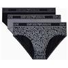 Emporio Armani Core Logoband - Slip da Uomo, Confezione da 3, Colore: Nero, Taglia S, Nero, S