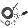 Fiskars 1027526 Fettuccia e rullino con Cordino, Nero