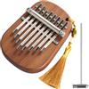 Daelesr Thumb Piano Pocket Mbira Piano, Strumento Portatile Finger Piano a 8 Tasti, Mini Kalimba Pianoforte, Mini Kalimba Thumb Piano per Bambini Adulti Principianti