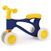 LENA - My First Scooter blu-giallo - Monopattino per bambini da 18 mesi, per interno ed esterno, 48 cm, assi in acciaio zincato da 6 mm, certificato TÜV & GS, Made in Europe